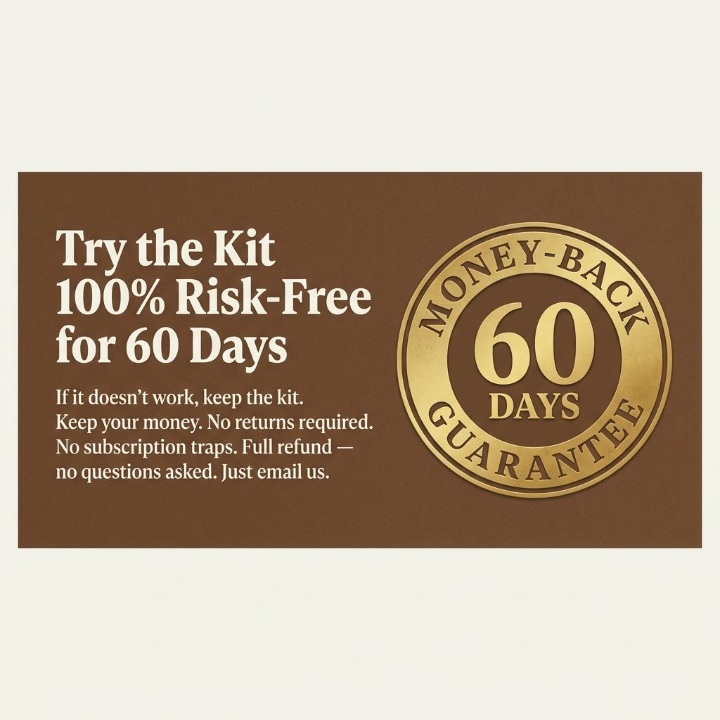 60-day money-back guarantee banner